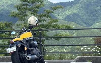 蒜山ツーリング（気女台展望休憩所）